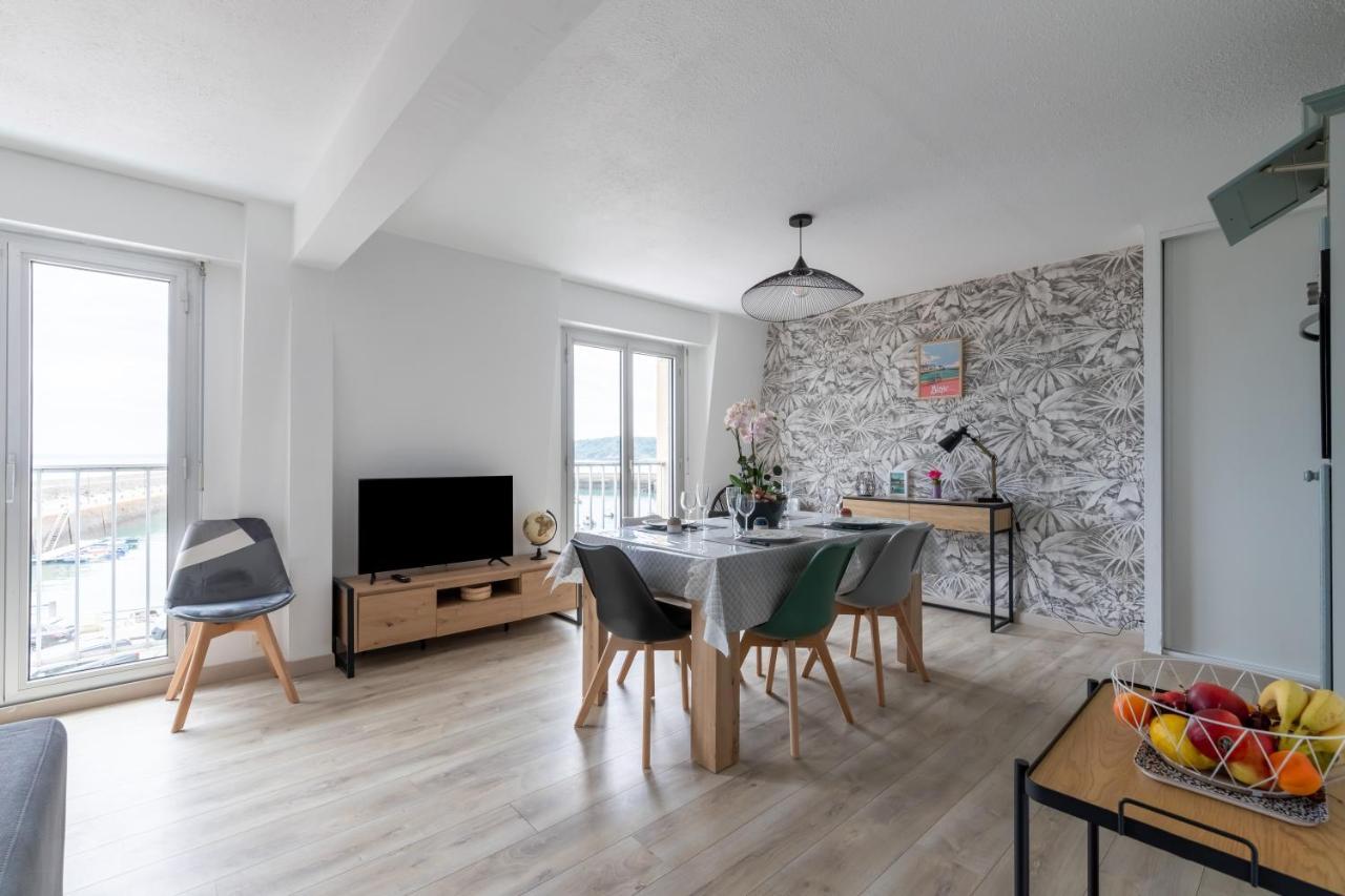 Au Port De Binic - Loggia Vue Port Apartment Екстериор снимка